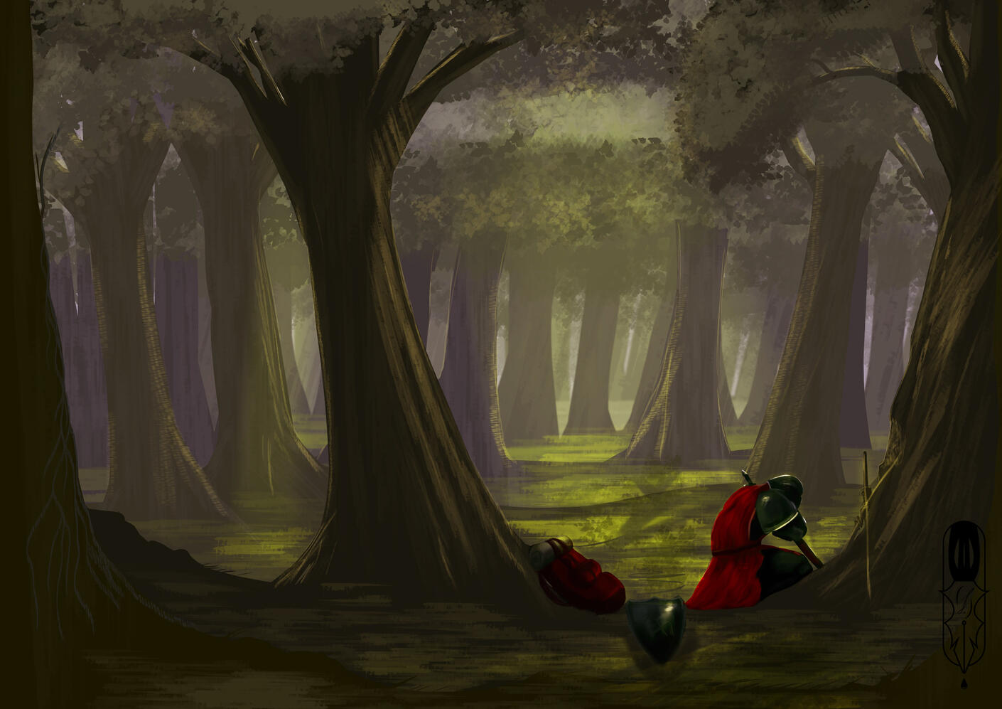 The Knights final goodbye - Exhibited July 2025 Fitzwilliam museum Cambridge